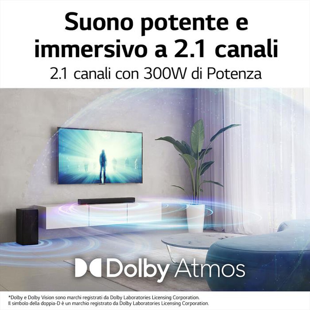 Immagine del prodotto LG - Soundbar S60Q.CEUSLLK-Nero
