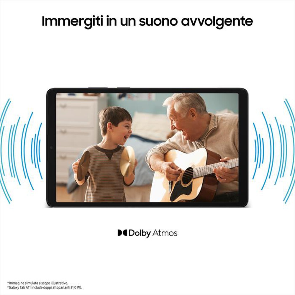 Immagine del prodotto SAMSUNG - Tablet GALAXY TAB A11 WIFI 64GB-Gray