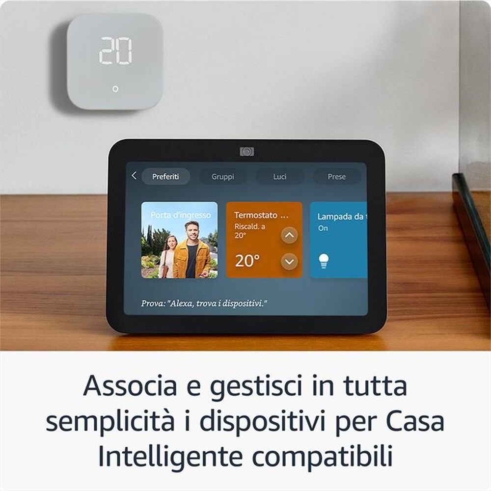 "AMAZON - ECHO SHOW 8 (3ª GEN - 2023)-Antracite"