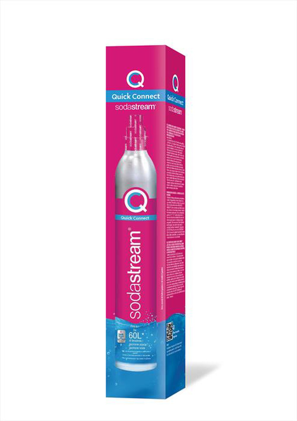 "SODASTREAM - CILINDRO CO2 ADDIZIONALE CQC-Rosa"