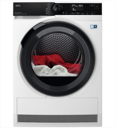 AEG - Asciugatrice TR9HG94B 9 Kg-Bianco/obl&ograve; nero
