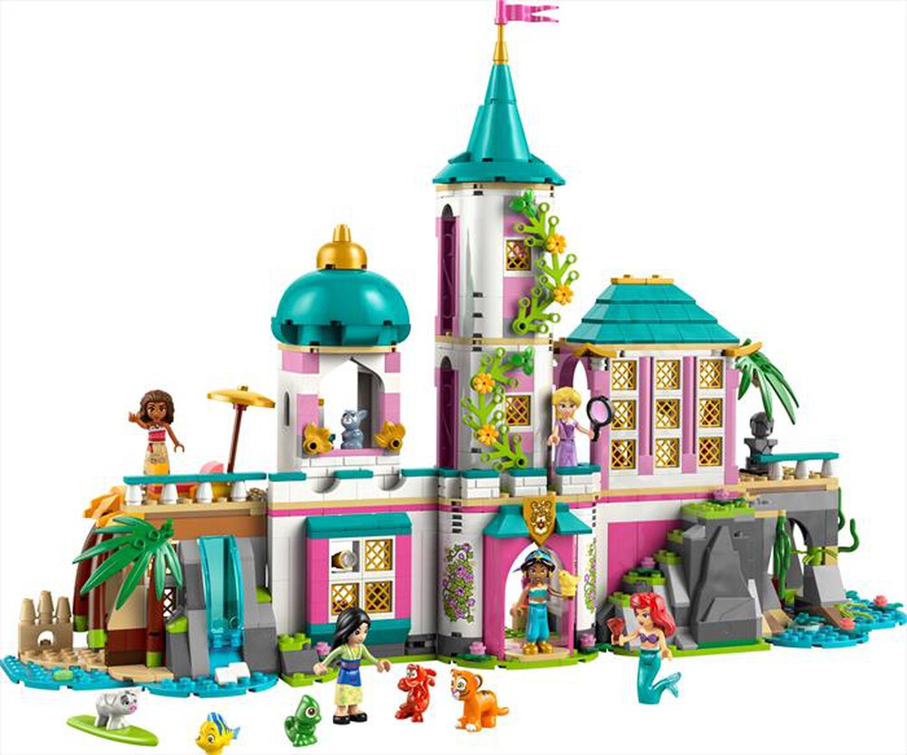 "LEGO - CASTELLO DELLA PRINCIPESSA E ANIMALI REALI-,"