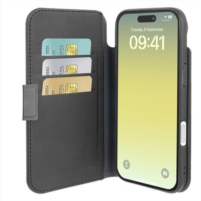 CELLULARLINE - Custodia a libro BOOK AGENDA per IPHONE AIR-Nero