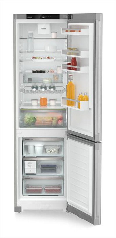 LIEBHERR - Frigorifero combinato CNGWD 5723-20 Classe D-GlassWhite / Silver