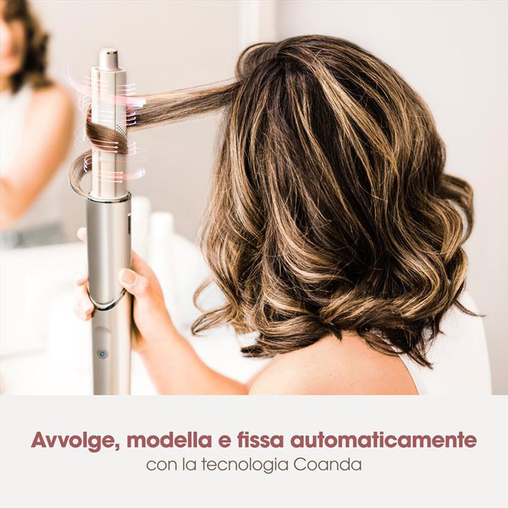 "SHARK - Styler e asciugacapelli FLEXSTYLE 5 in 1HD440SLEU-CHAMPAGNE"
