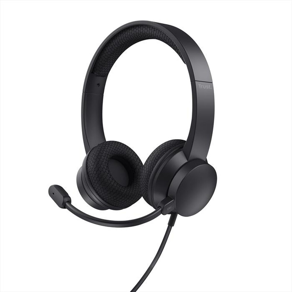 "TRUST - Cuffie PC AYDA USB-ENC-Black"