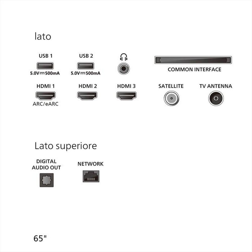 Immagine del prodotto PHILIPS - Smart TV Ambilight LED 4K 55" 55PUS8010-Black