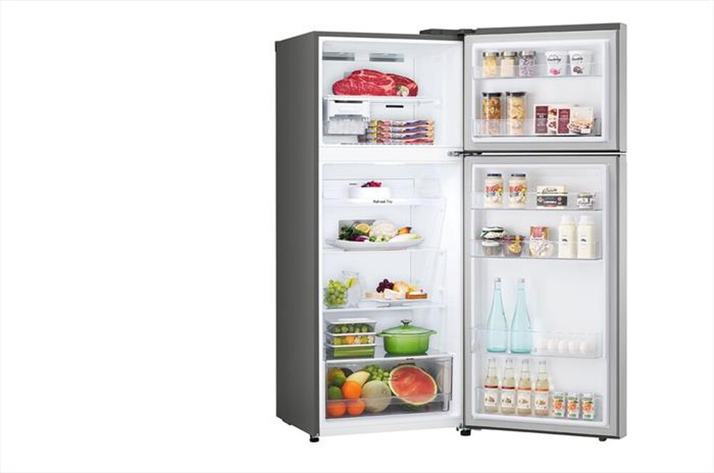 "LG - Frigorifero 2 porte GTBV36PZGKD Classe E 395L-Stainless steel"