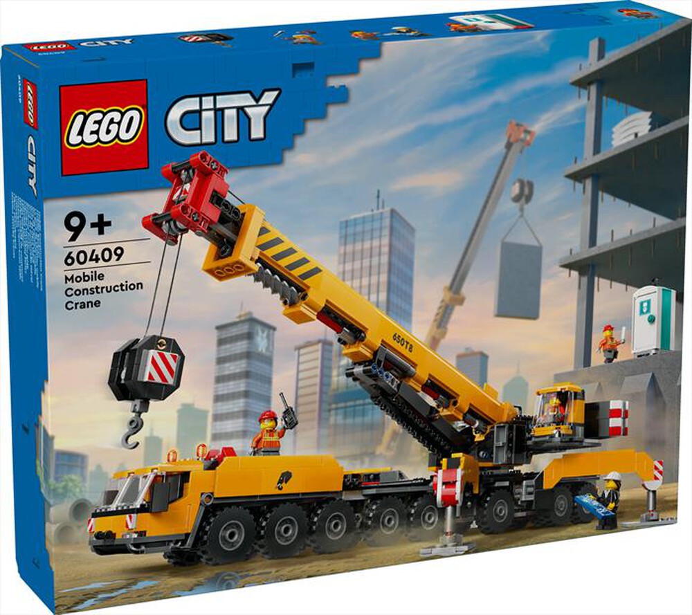 Immagine del prodotto LEGO - CITY BIG VEHICLES Gru da cantiere gialla 60409