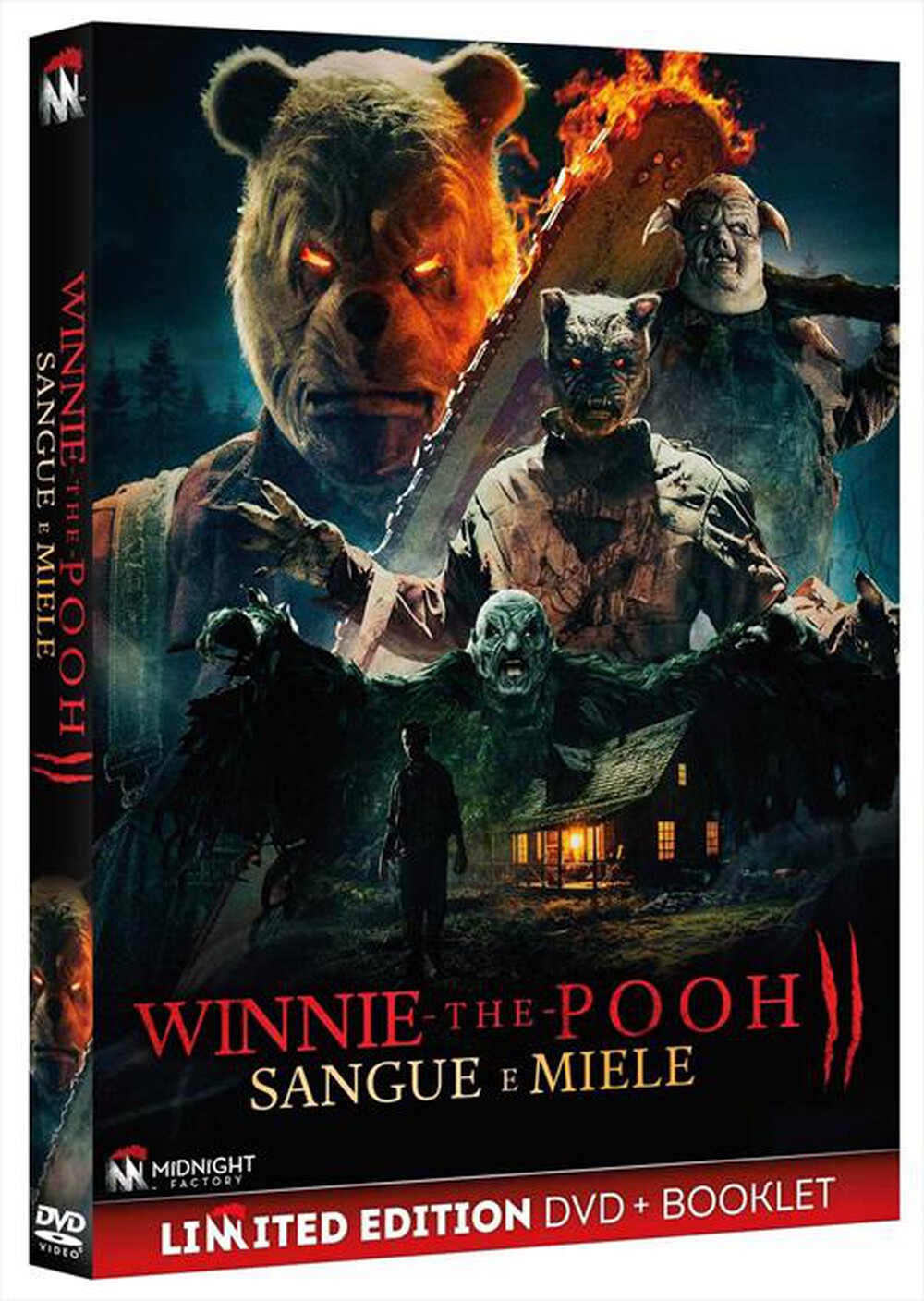 "Midnight Factory - Winnie The Pooh: Sangue E Miele 2 (Dvd+Booklet)"