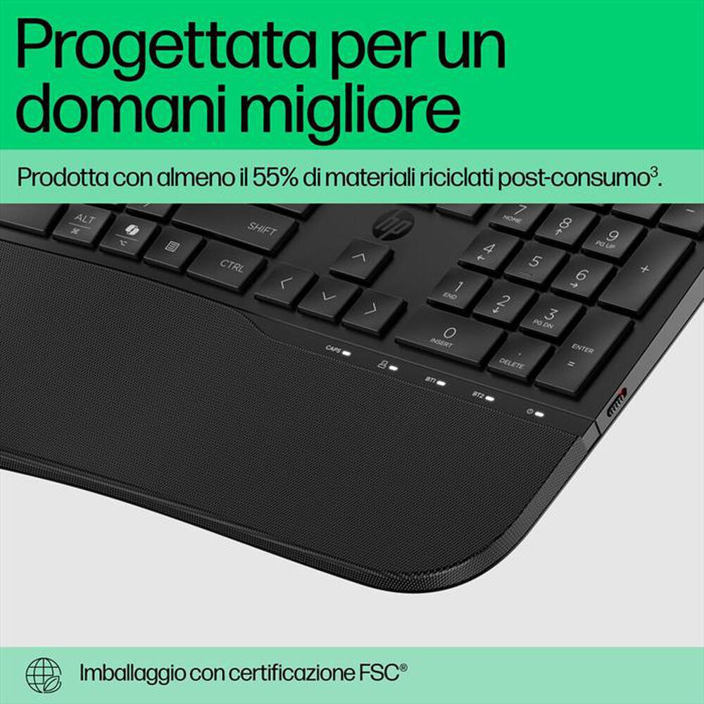 "HP - TASTIERA DUAL MODE 680-Nero"
