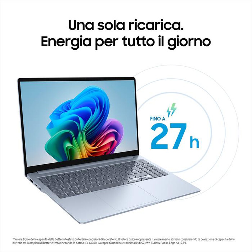 Immagine del prodotto SAMSUNG - GALAXY BOOK4 EDGE 15.6" (SNAP. X)-Gray