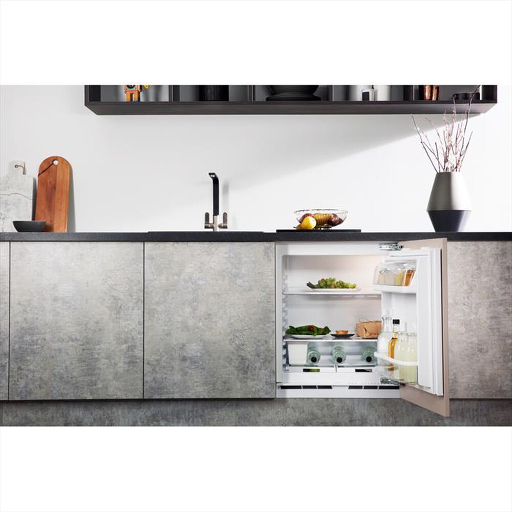 "HOTPOINT ARISTON - Frigorifero incasso BTS 1622/HA 1 Classe F-Acciaio inossidabile"
