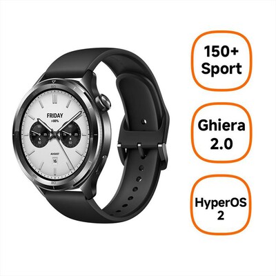 XIAOMI - Smartwatch XIAOMI WATCH S4-Black