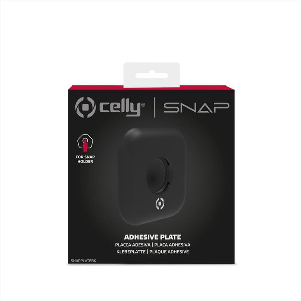 Immagine del prodotto CELLY - PLACCA ADESIVA UNIVERSALE-NERO