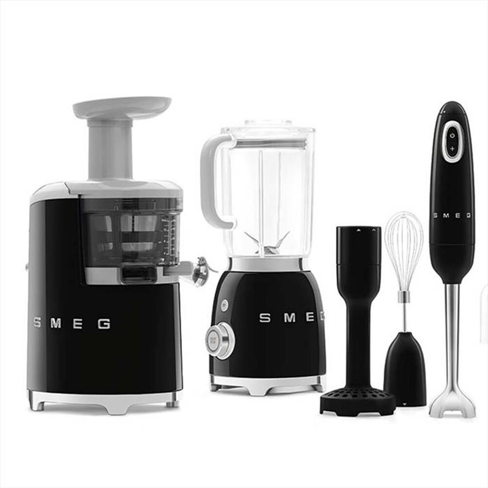 "SMEG - Frullatore da Tavolo 50's Style – BLF01BLEU-nero"
