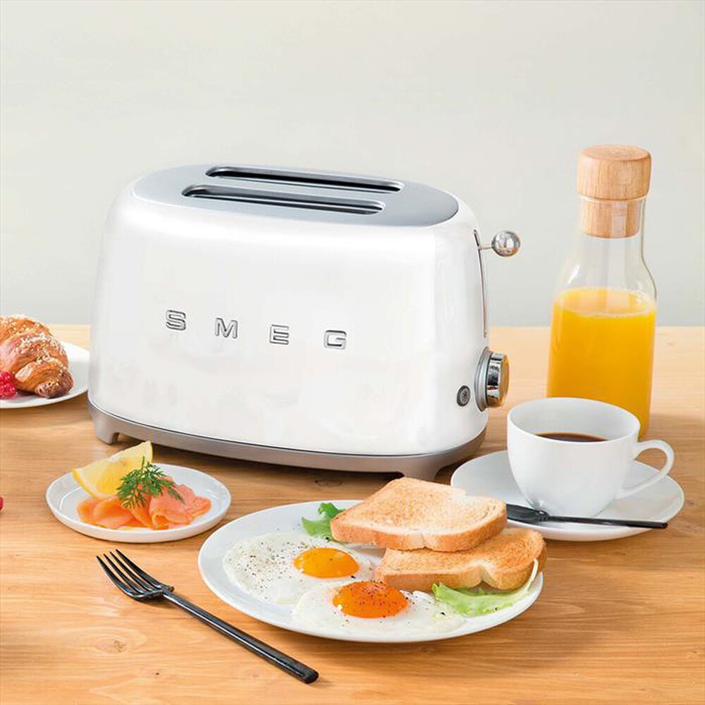 "SMEG - Tostapane 50's Style 2x2 fette – TSF01WHEU-BIANCO"