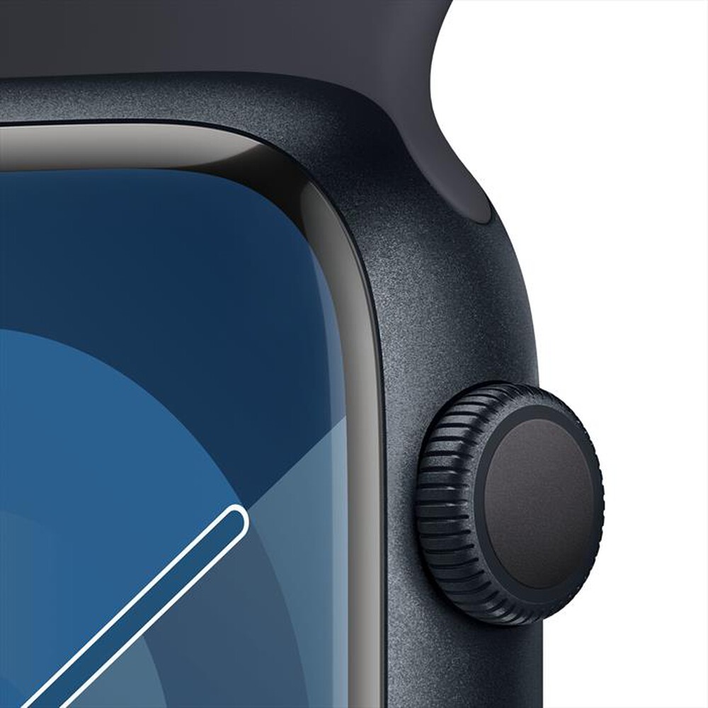 "APPLE - Watch Series 9 GPS Cassa 45mm - M/L-Mezzanotte"