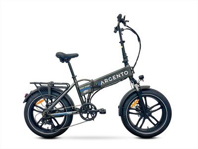 ARGENTO - Fat bike IRON MAX-GRIGIO/BLU