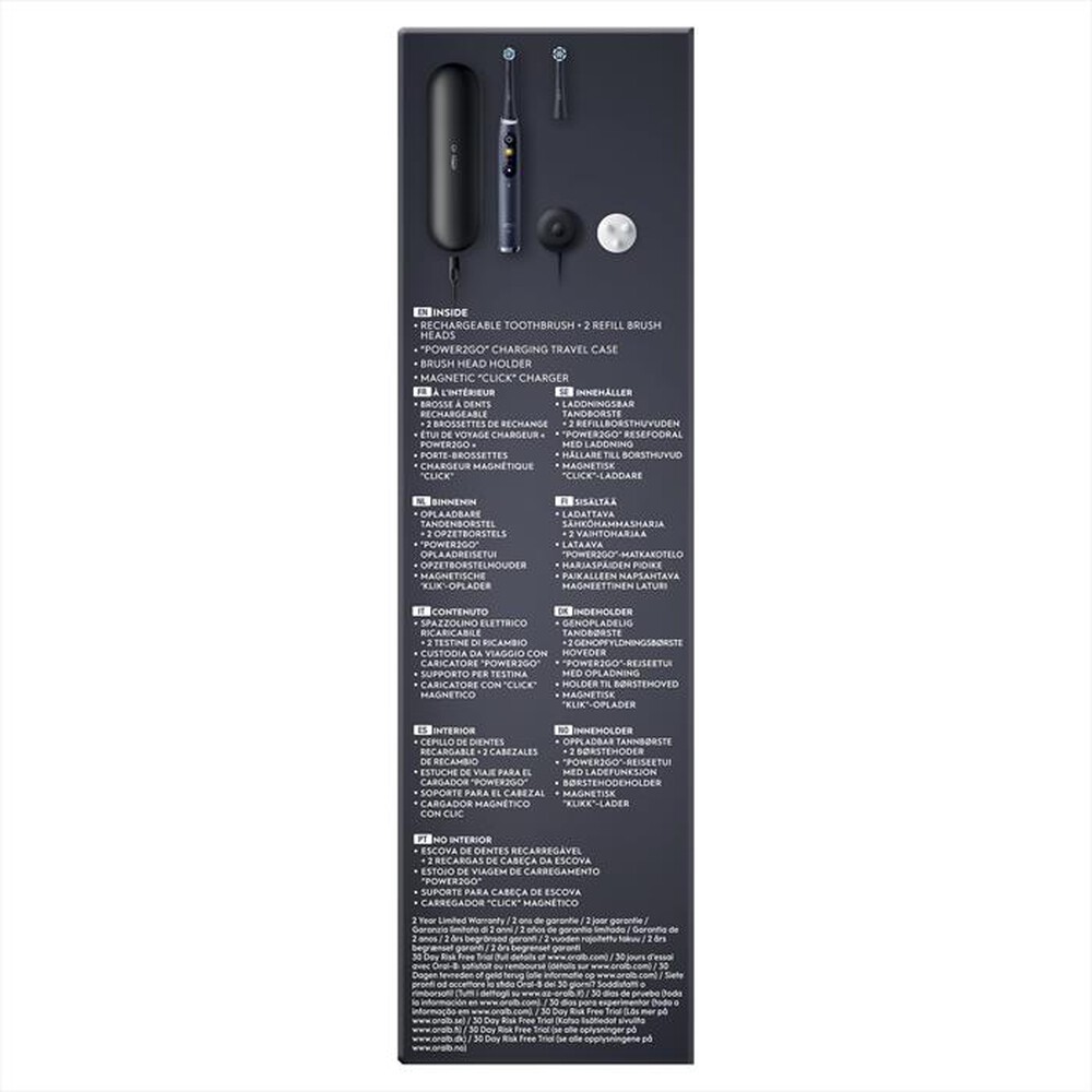 Immagine del prodotto ORAL-B - Spazzolino elettrico IO 9S-Nero