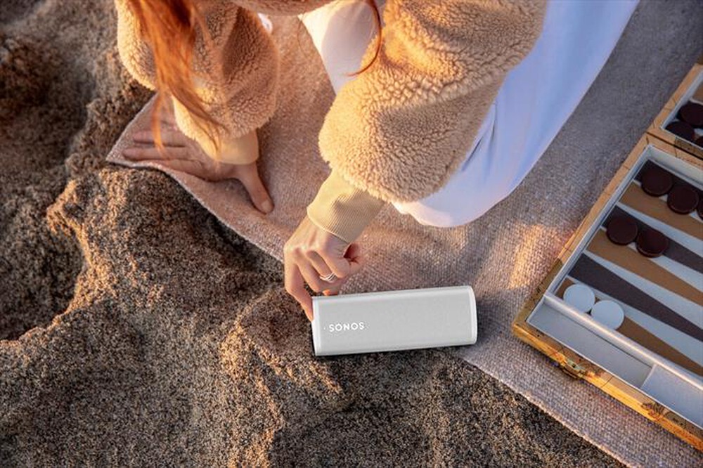 "SONOS - Speaker ultraportatile bluetooth ROAM SL-White"