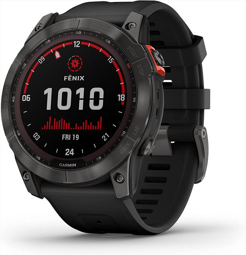 "GARMIN - Smart Watch Fenix 7X Solar Edition-Grigio"