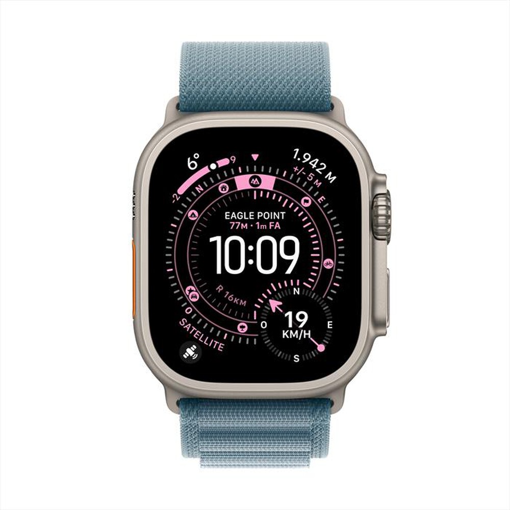 Immagine del prodotto APPLE - Watch Ultra 3 GPS + Cellular 49mm Titanio Naturale-Alpine Loop Blu Chiaro - M