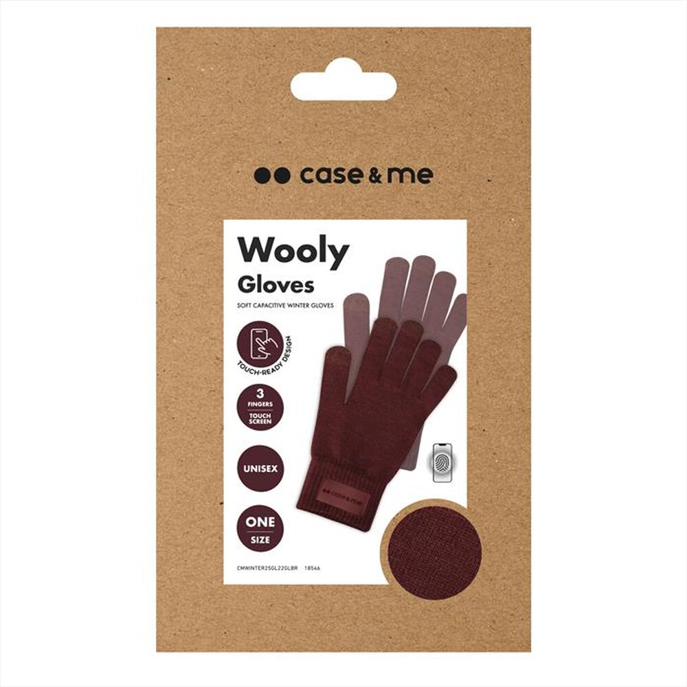 Immagine del prodotto CASEME - Guanto Touch CMWINTER25GL22GLBR-Marrone