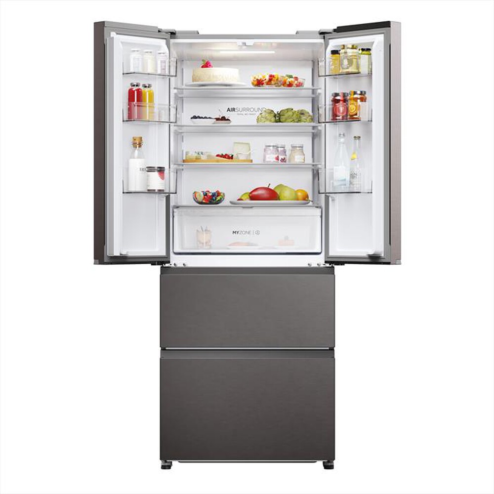 Immagine del prodotto HAIER - Frigorifero combinato HFR3718DNMD Classe D 402lt-Antracite