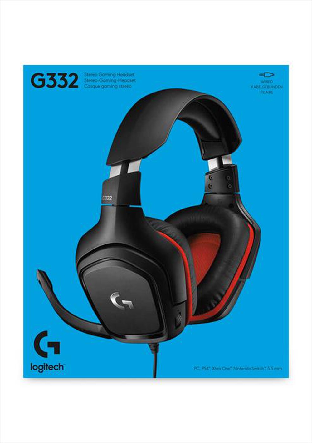 "LOGITECH - G332-Nero"