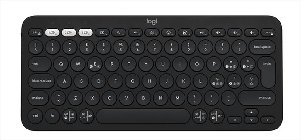 "LOGITECH - Tastiera multimediale K380s-Graphite"