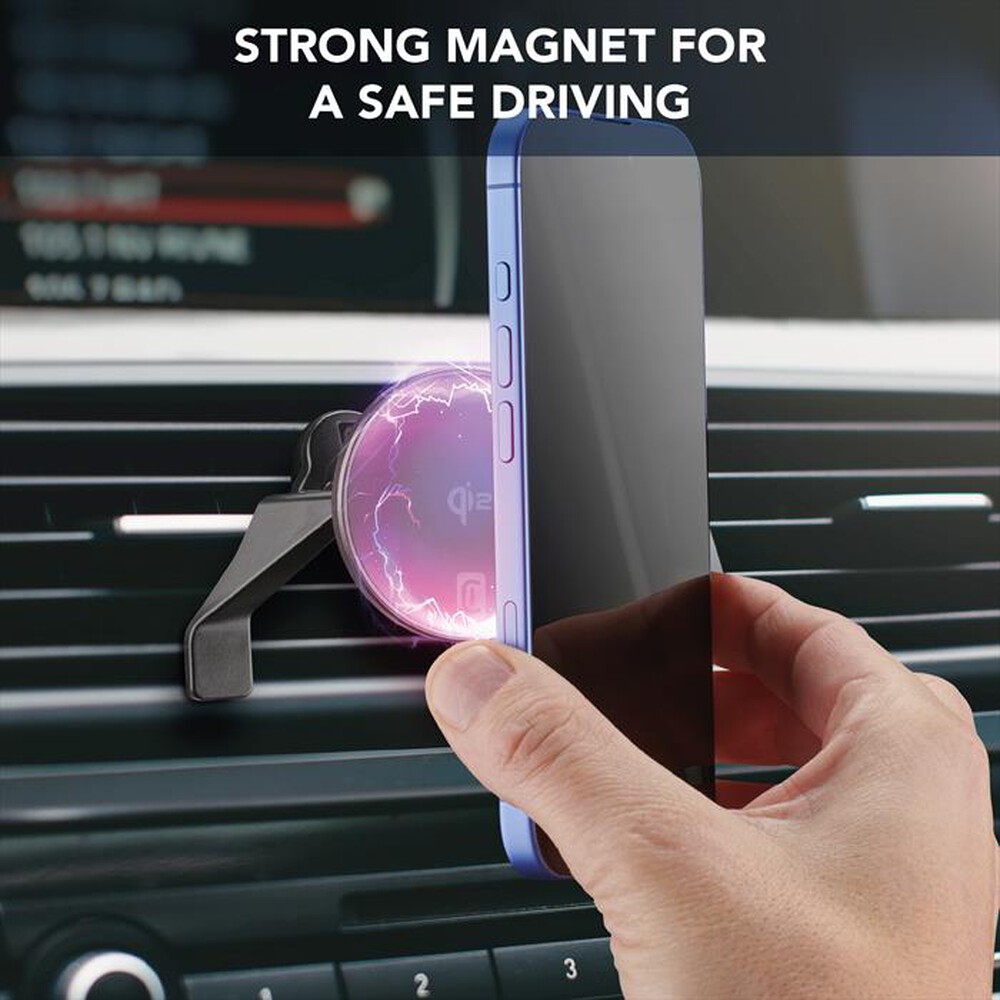 Immagine del prodotto CELLULARLINE - MAG QI2 WIRELESS HOLDER-Nero