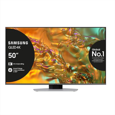 SAMSUNG - Smart TV Q-LED UHD 4K 50" QE50Q80DATXZT-ECLIPSE SILVER