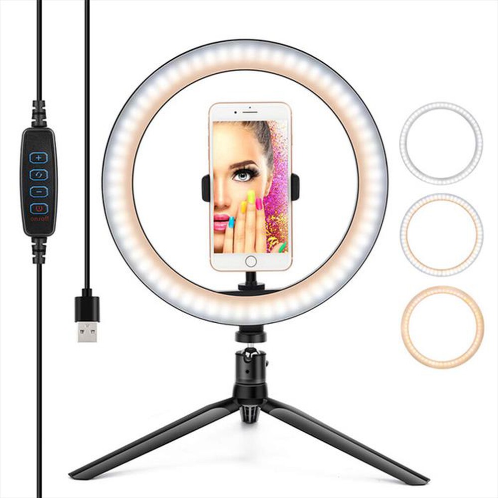 Immagine del prodotto MAJESTIC - Lampada portatile MYSELFIE-NERO