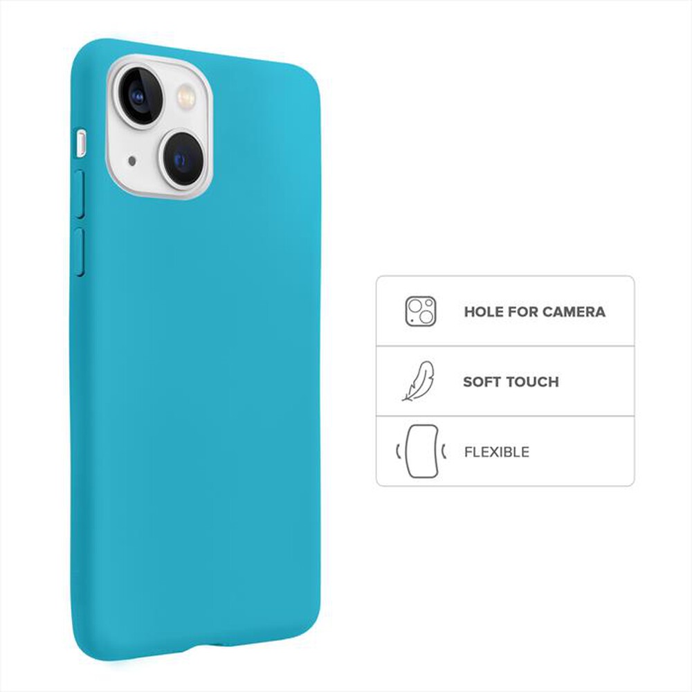 "SBS - Cover Raibow case TERBWIP1361AQ per iPhone 13-Aquamarine"