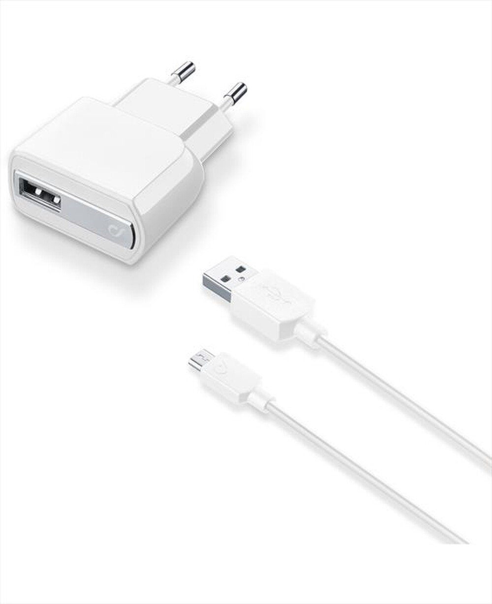 "CELLULARLINE - USB Charger Kit Ultra USB-Bianco"
