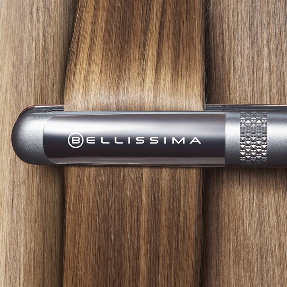 "BELLISSIMA IMETEC - PIASTRA PER CAPELLI CREATIVITY MULTISTYLE-Nero, Rosa"