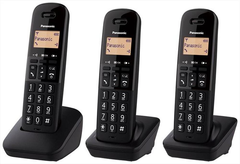 "PANASONIC - KX-TGB613JTB-Nero"