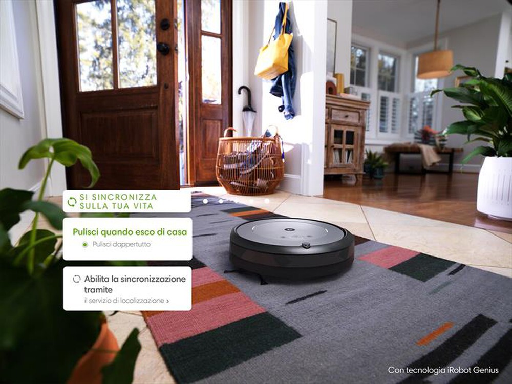 "iROBOT - Aspirapolvere robot ROOMBA I1158-GREY"