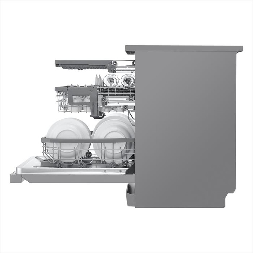 "LG - Lavastoviglie DF425HSS Classe D 14 coperti-Noble Steel"