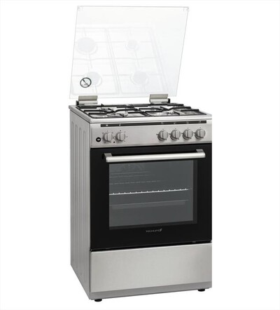 TECHLIFE - Cucina a gas TLCK66FMX Classe A