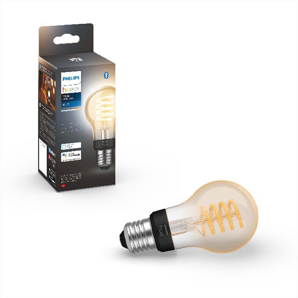 "PHILIPS - HUE WHITE FILAMENT LAMPADINA A60 E27 40W-Filament, Luce Dim."