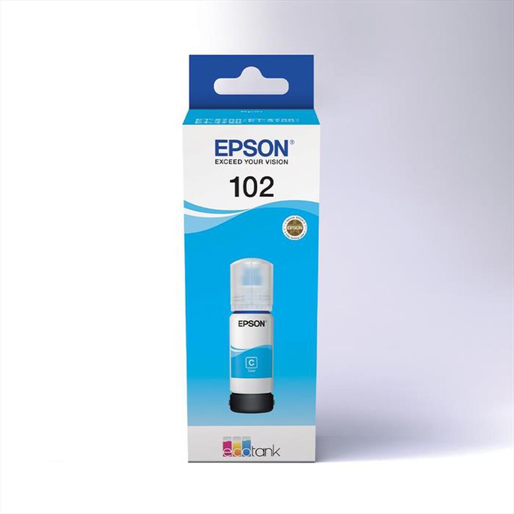 "EPSON - 102  FLACONE DI INCHIOSTRO ECOTANK T03R2 CIANO-Ciano"