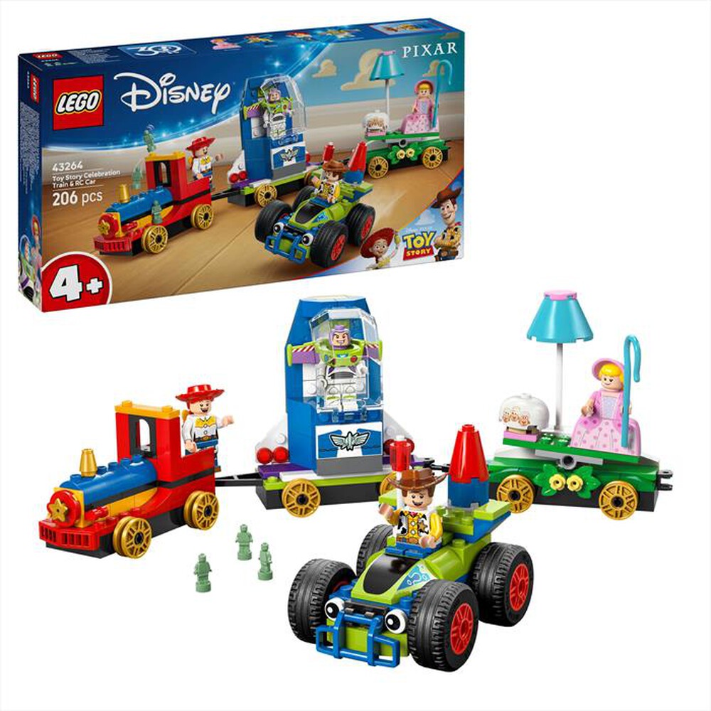 "LEGO - TOY STORY: TRENO E AUTO RC CELEBRATIVI-,"