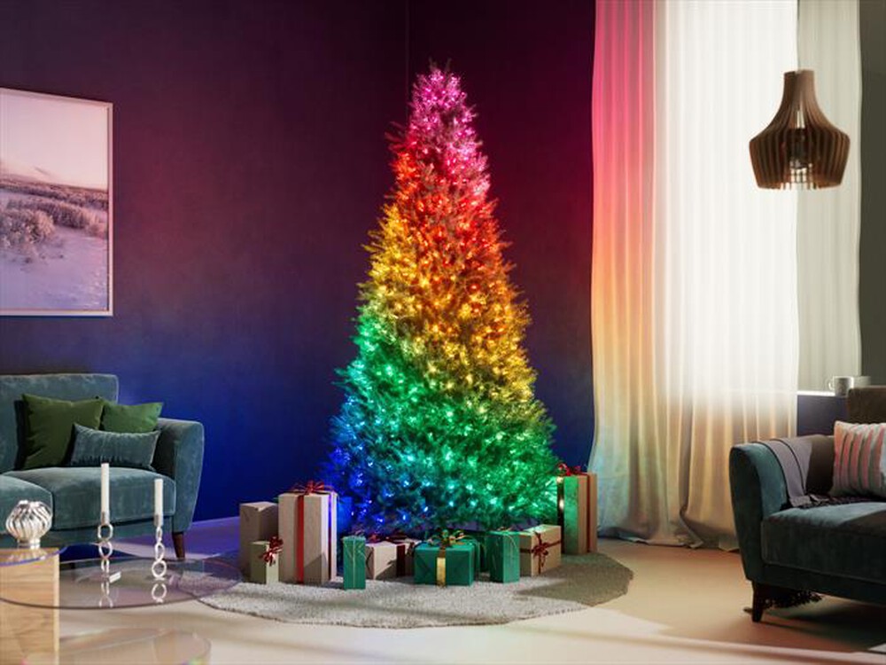 "TWINKLY - Stringa luminosa CANDIES 200RGB, CANDELA-trasparente"