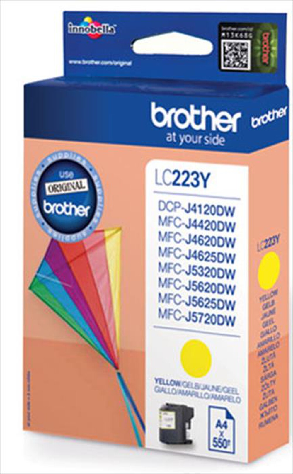 "BROTHER - LC-223YBP Cartuccia Giallo"