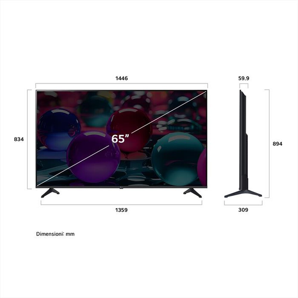 Immagine del prodotto LG - Smart TV LED UHD 4K  65" 65UA73006LA-Nero