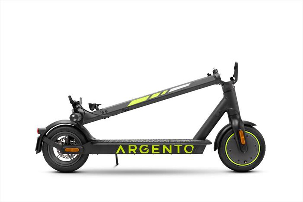 "ARGENTO - Monopattino elettrico AG 23-NERO/VERDE"
