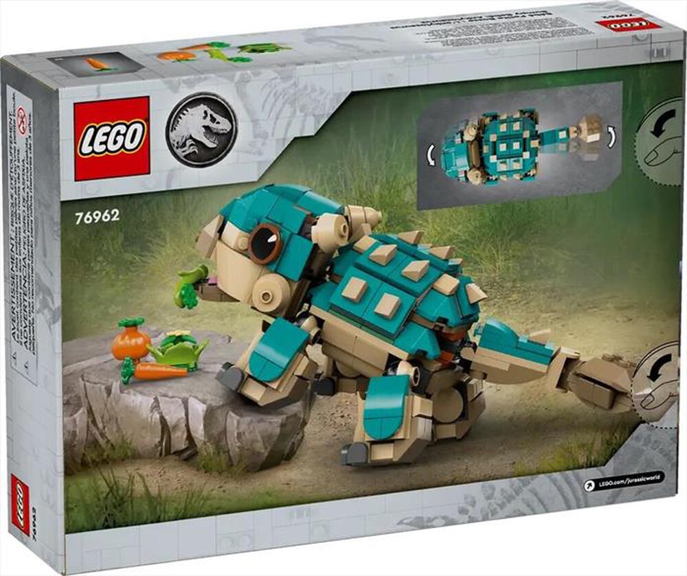 "LEGO - Baby Bumpy: anchilosauro - 76962-Multicolore"