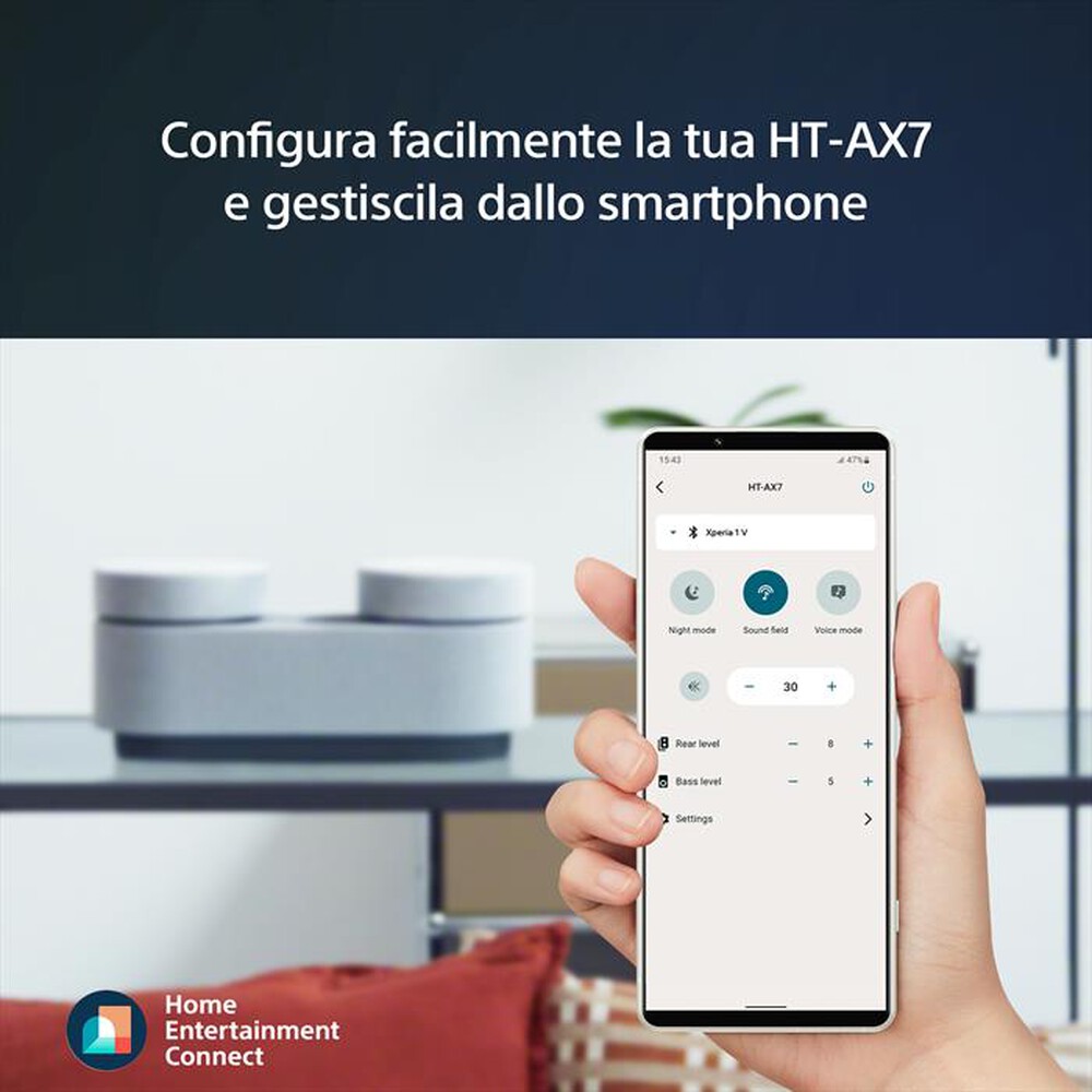 Immagine del prodotto SONY - Sistema Home Theatre Portatile HTAX7.CEL-Grigio